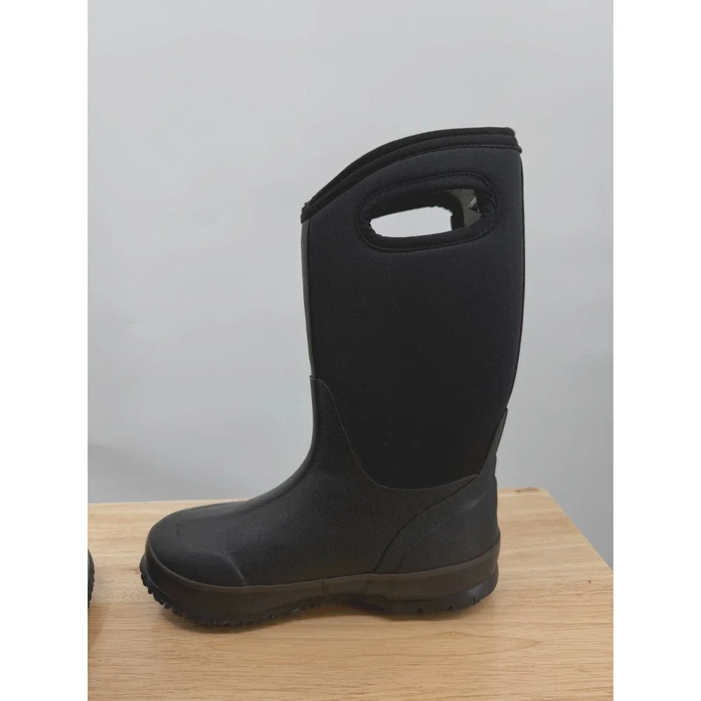 Bogs Classic High HA Waterproof Insulated Rain Snow Boots Black Youth 3